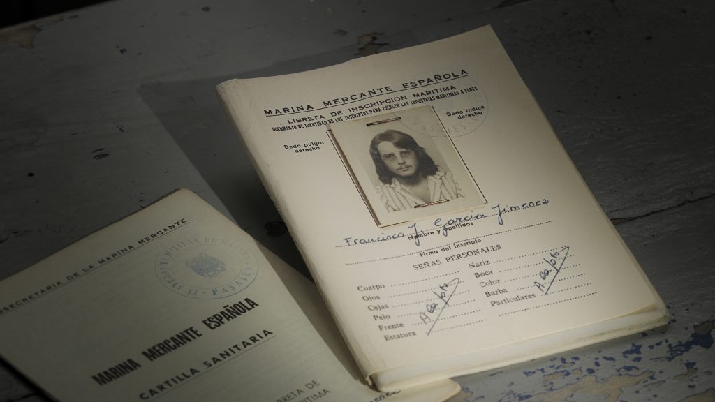 Marina Mercante Española. Libreta de inscripción marítima.