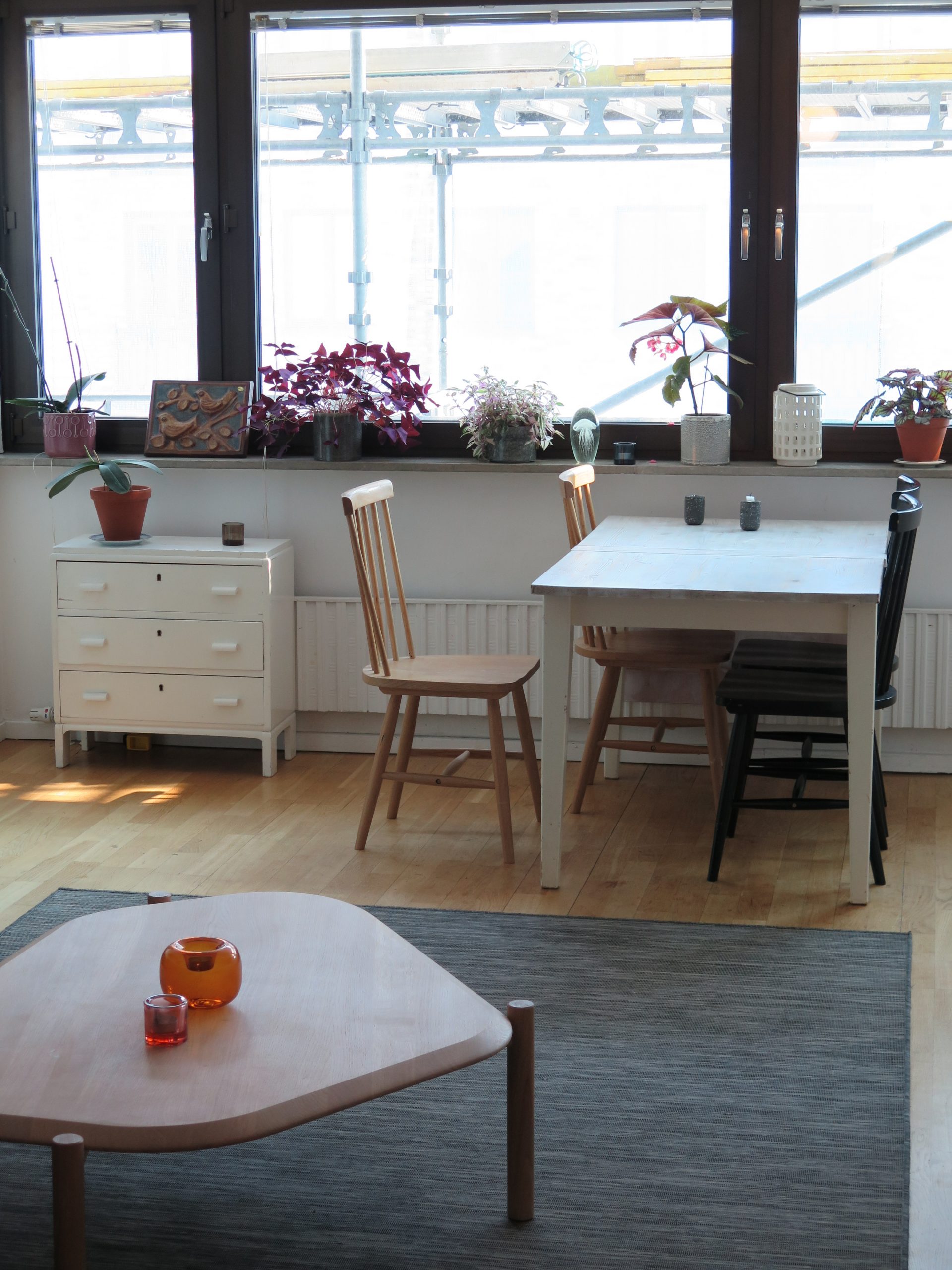 Aquí nos recluiremos.