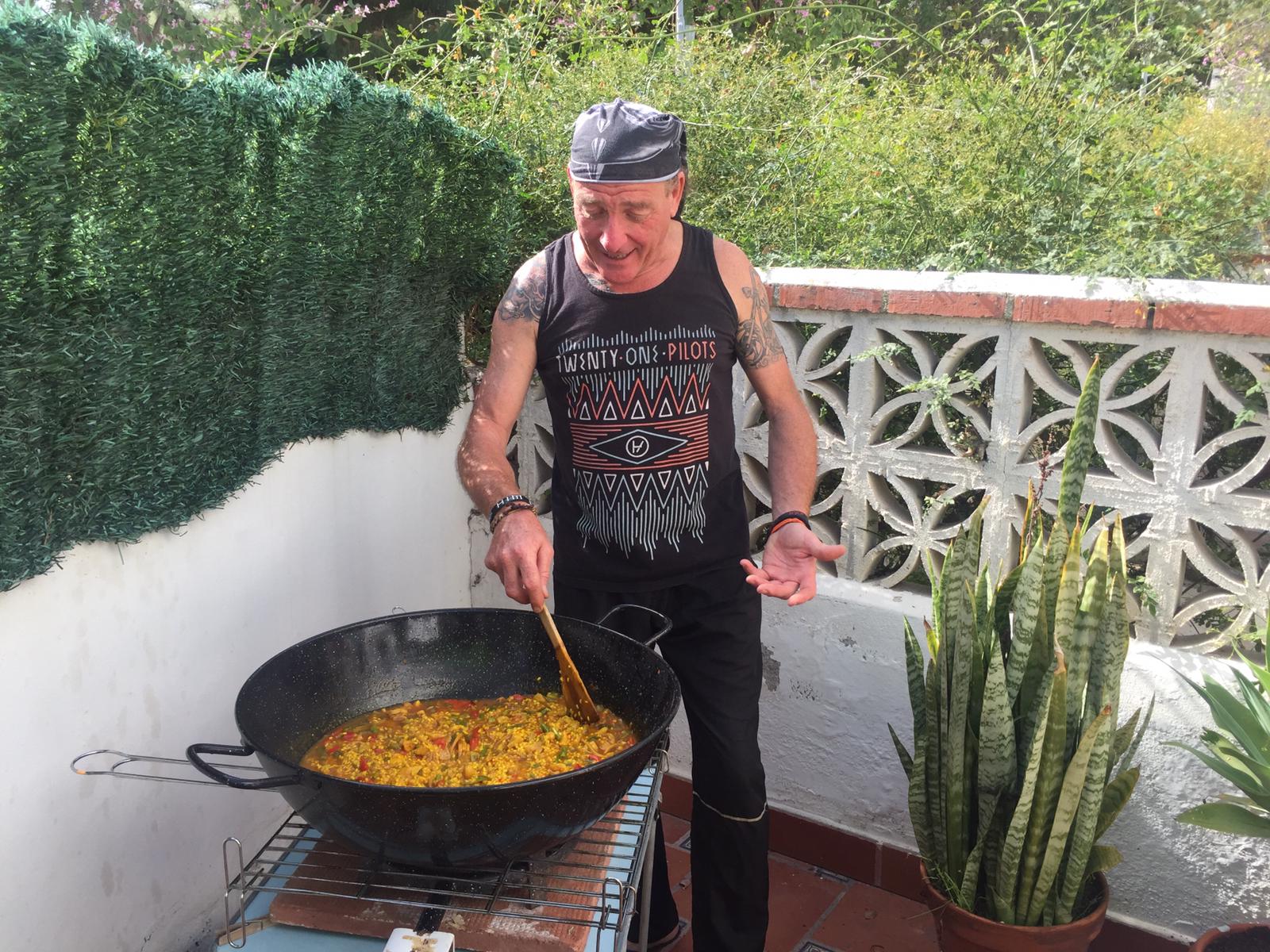 la paella de Miguel