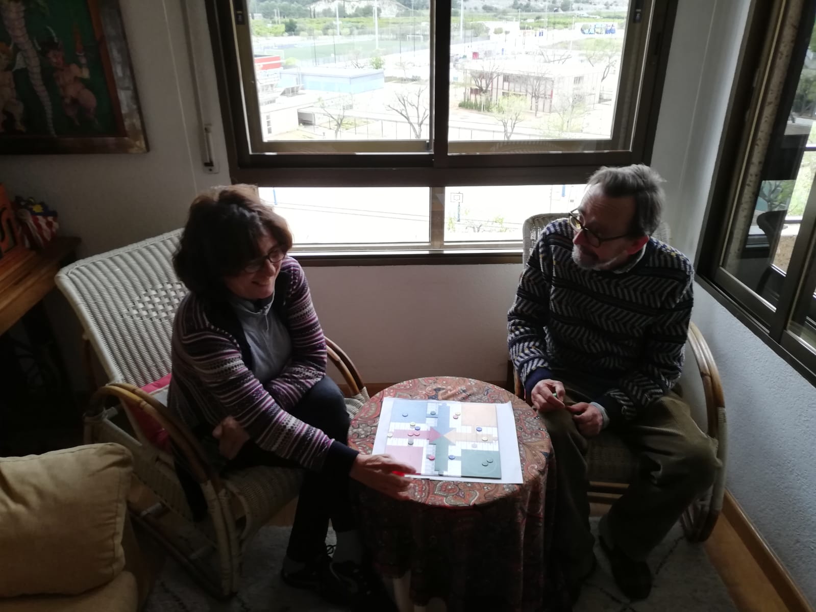 Echando una partida (mil).