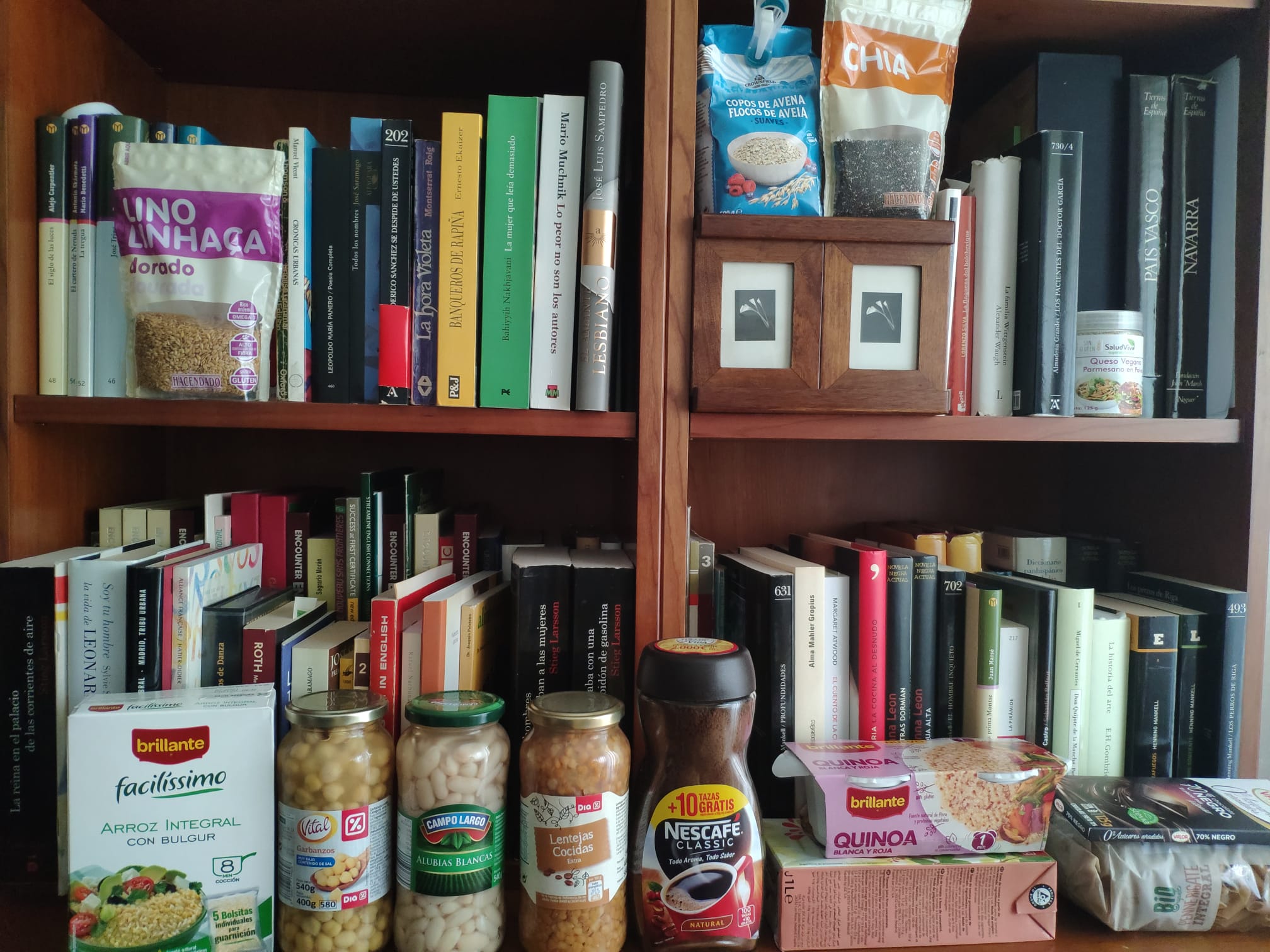 De todo los que véis me nutro.