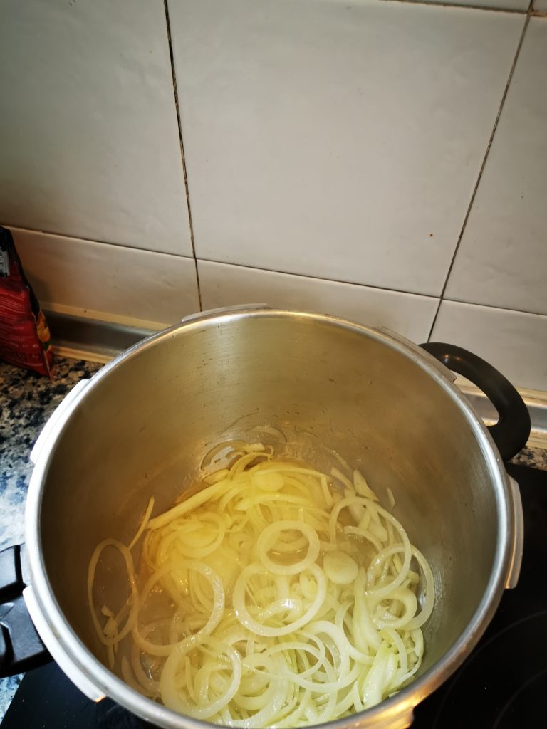 pochar cebolla