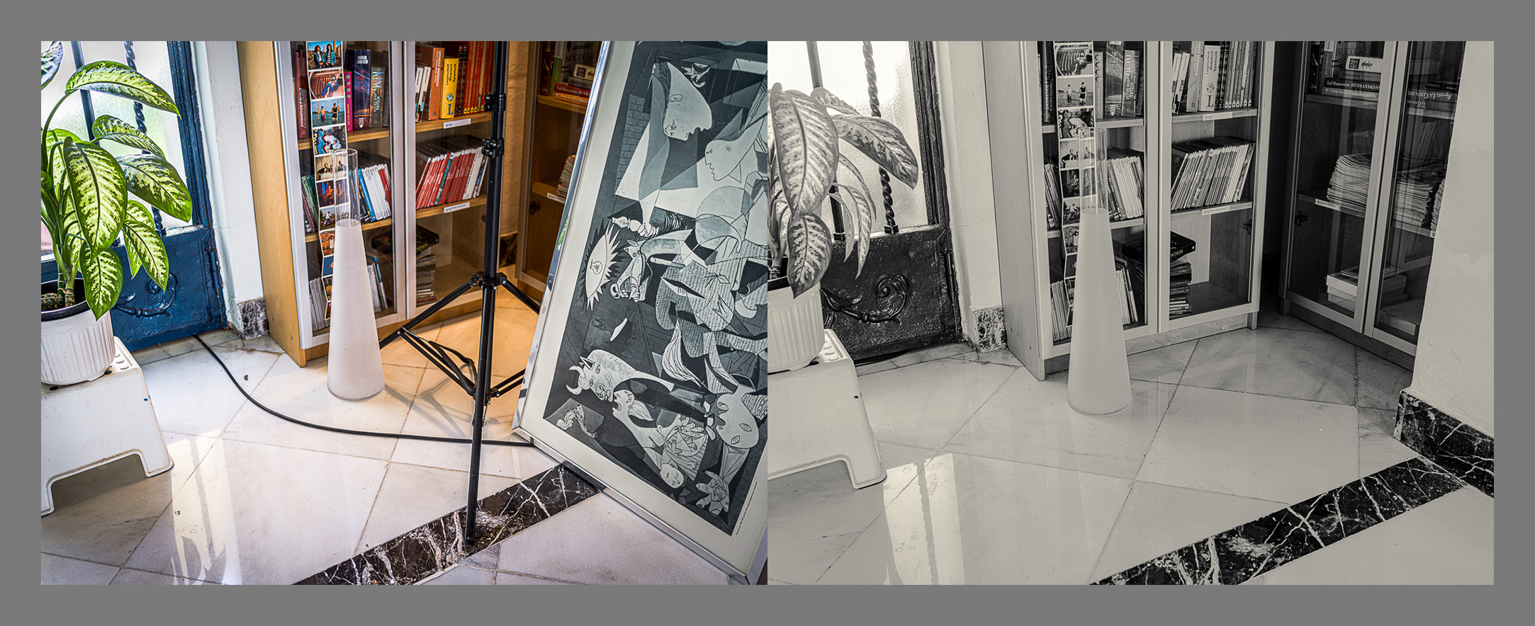 Un Picasso patas arriba.