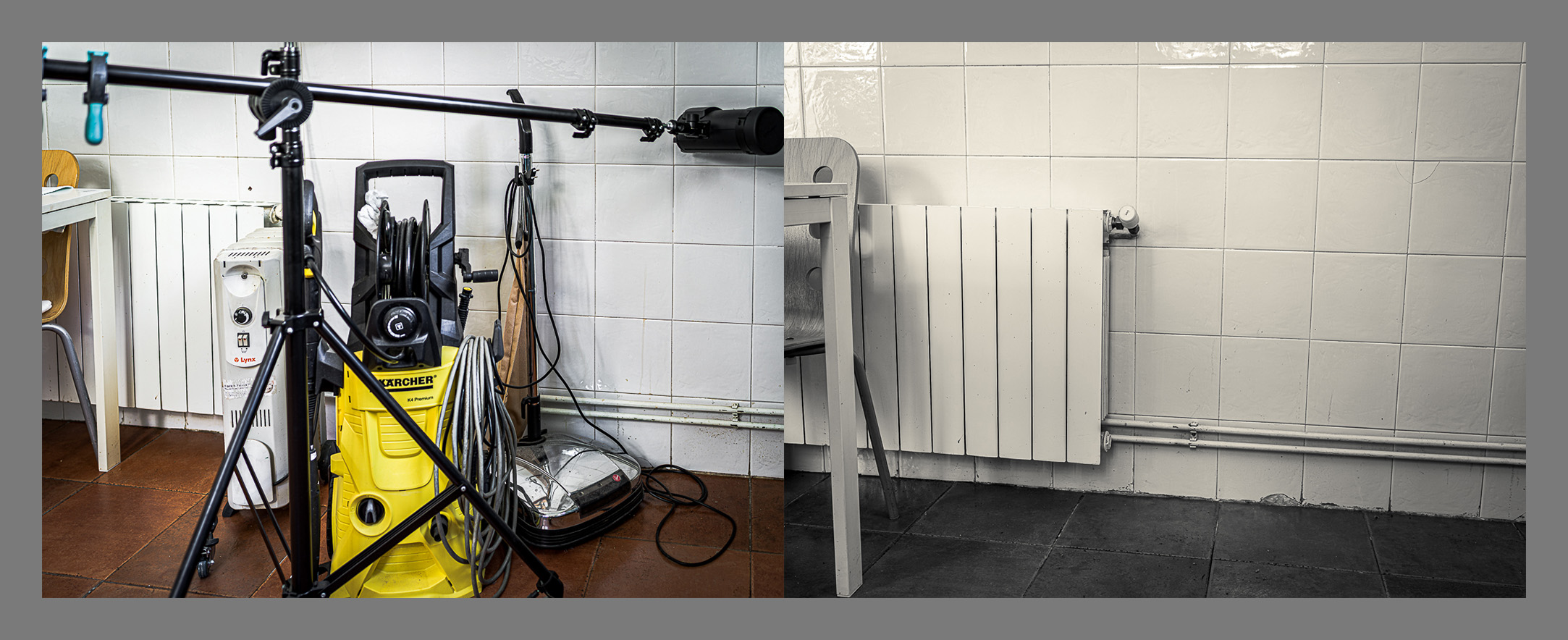 Ellos confraternizando.