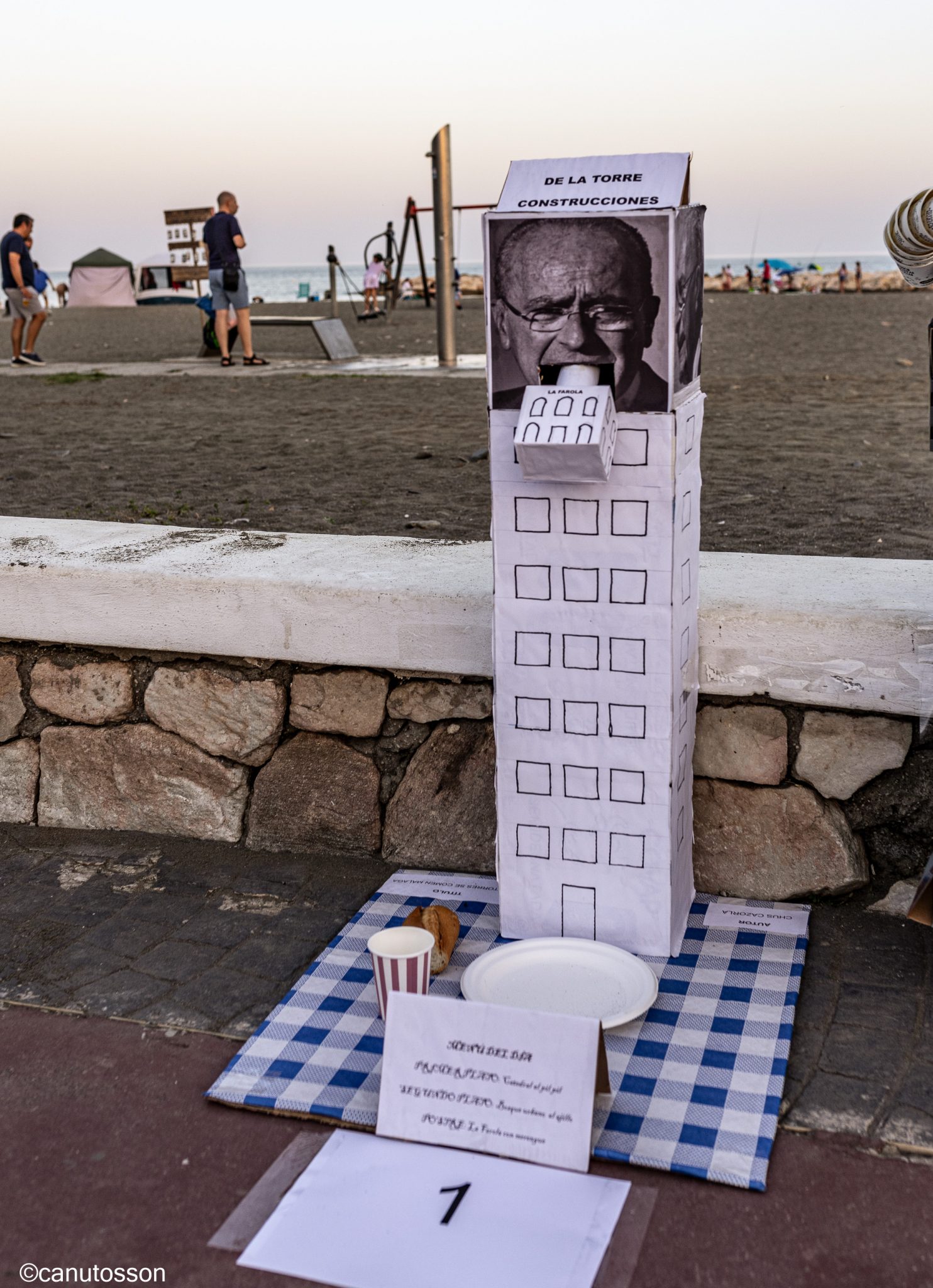 El alcalde de Málaga tiene sus detractores.