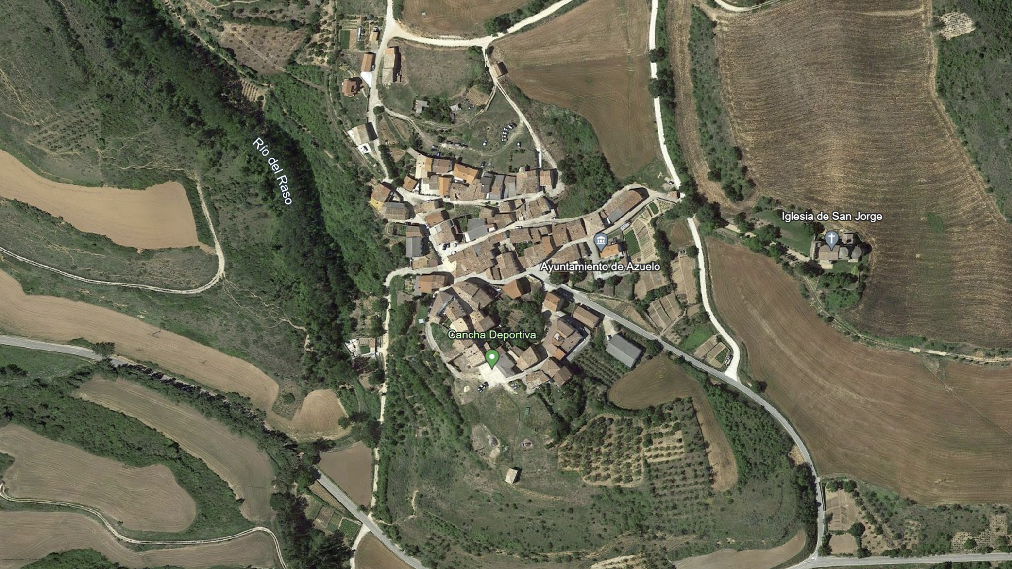 Azuelo, Navarra. Aquí nació mi abuelo paterno Canuto García