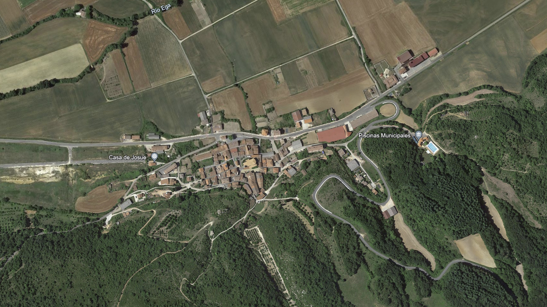 Bernedo, Álava. Aquí nació mi tatarabuelo paterno Justo.