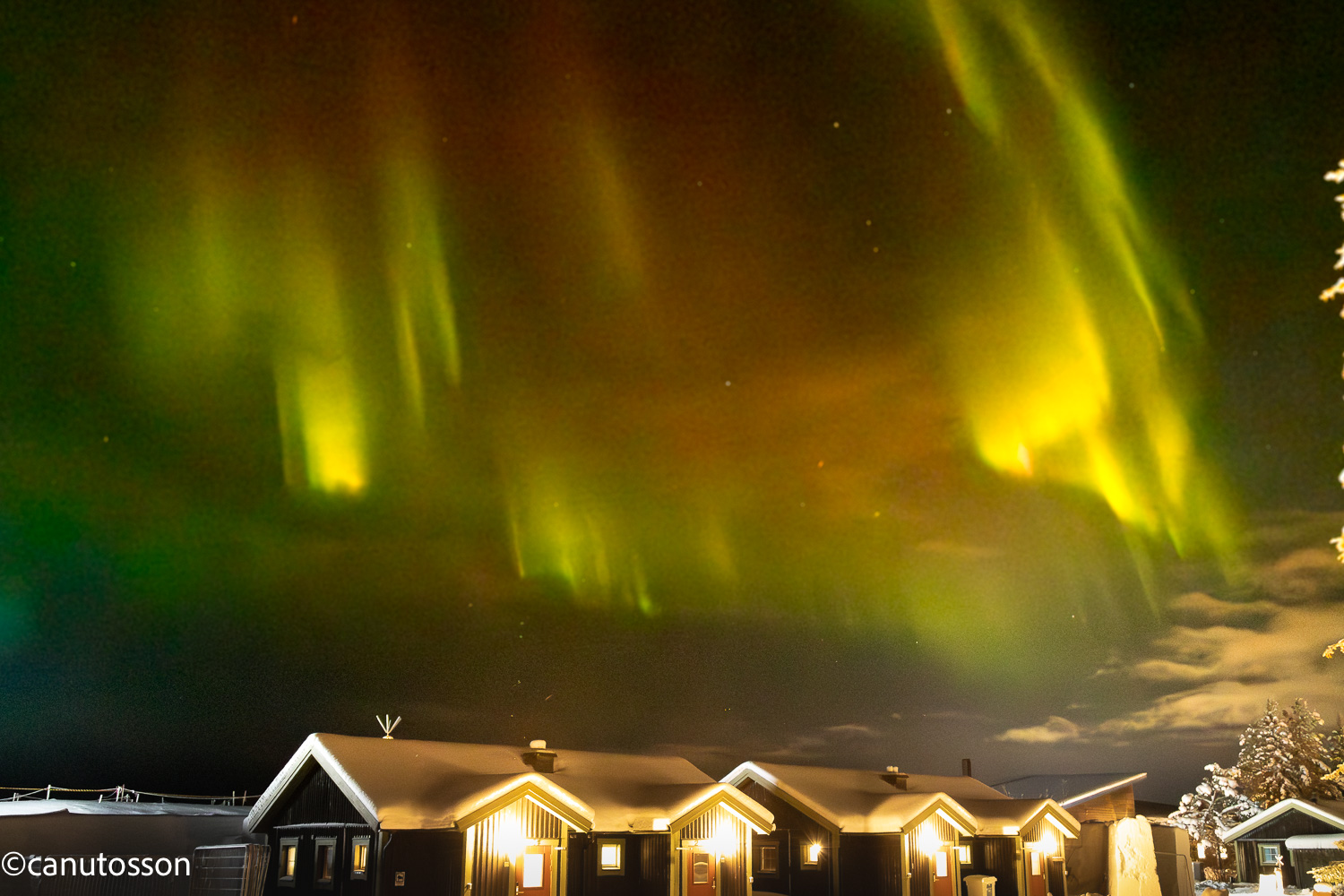 Jukkasjärvi/Kiruna, auroa boreal 3