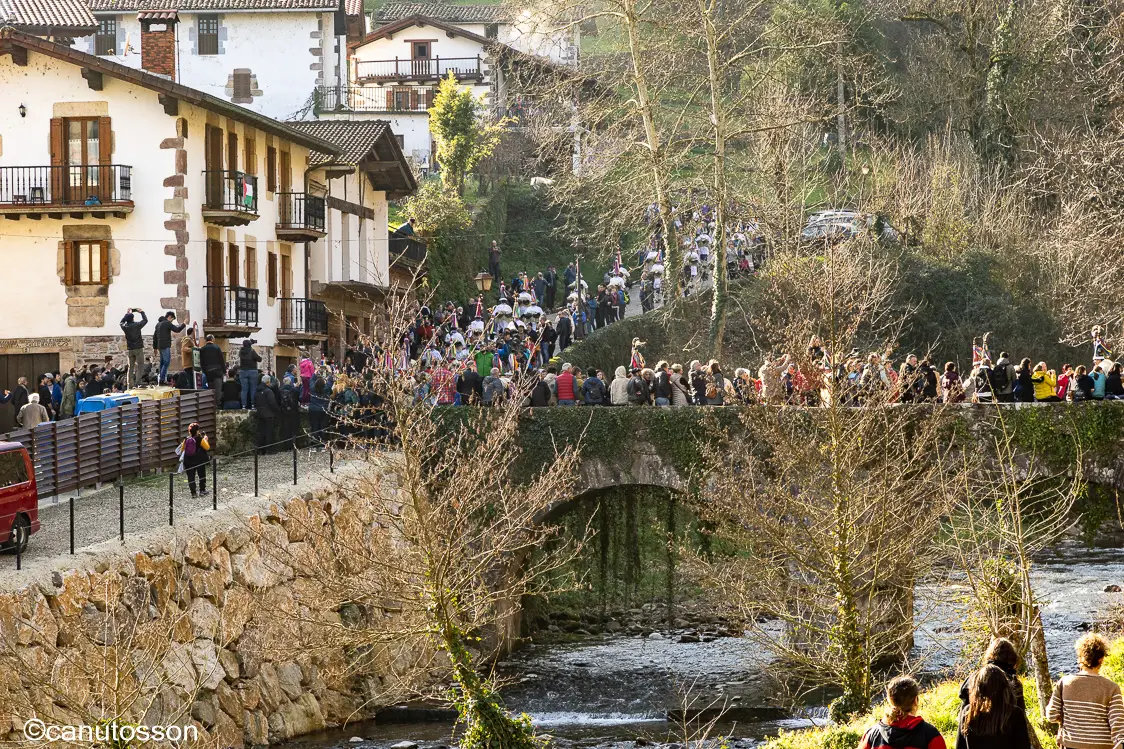 Último día de carnaval en Ituren Zubieta