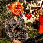 Máscaras en el carnaval de Ituren y Zubieta 2