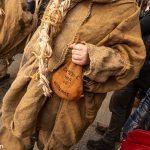 Herrero, Carnaval de Lantz, Navarra también beben vino
