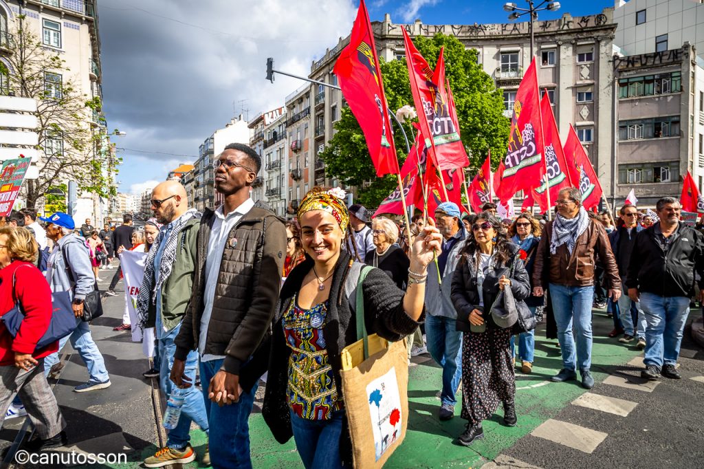 Representantes sindicales.